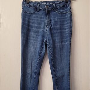 OLD NAVY 360 Stretch Girls Blue Denim Ballerina Jeggings Jeans - Size 18